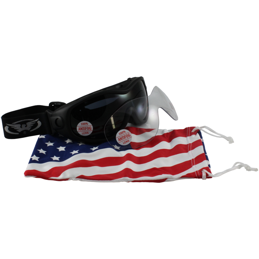 ALL STAR GOGGLES KIT FITS OVER PRESCRIPTION RX GLASSES