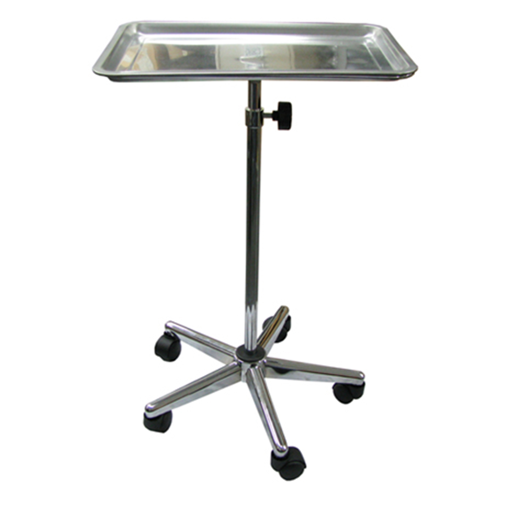 Drive Medical Mayo Instrument Stand with Mobile 5" Caster Base in