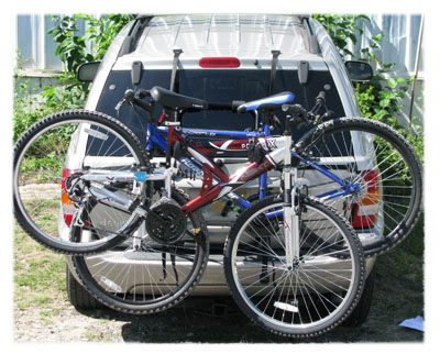 BIKE TRUNK MOUNT CARRIER RACK BICYCLE CARRIER FOR CAR SUV  